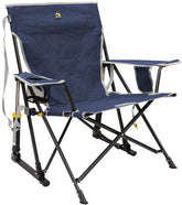 GCI Outdoor 410145 Kickback Rocker Chair, 32-1/2 in OAW, 27.2 in OAD, 31.7 in OAH, Fabric/Plastic/Steel